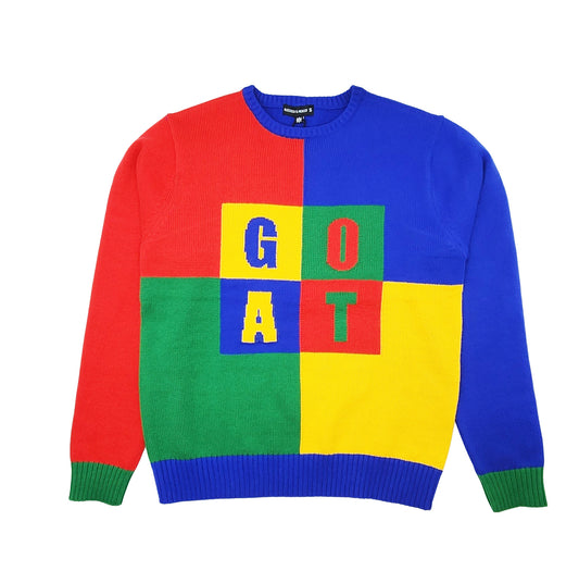 BLEECKER & MERCER MEN'S COLORBLOCK "GOAT" SWEATER