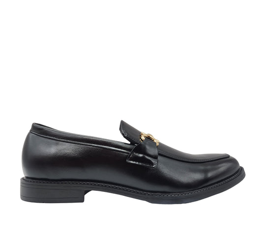 SEDAGATTI MEN'S FANCY LOAFERS (BLACK)