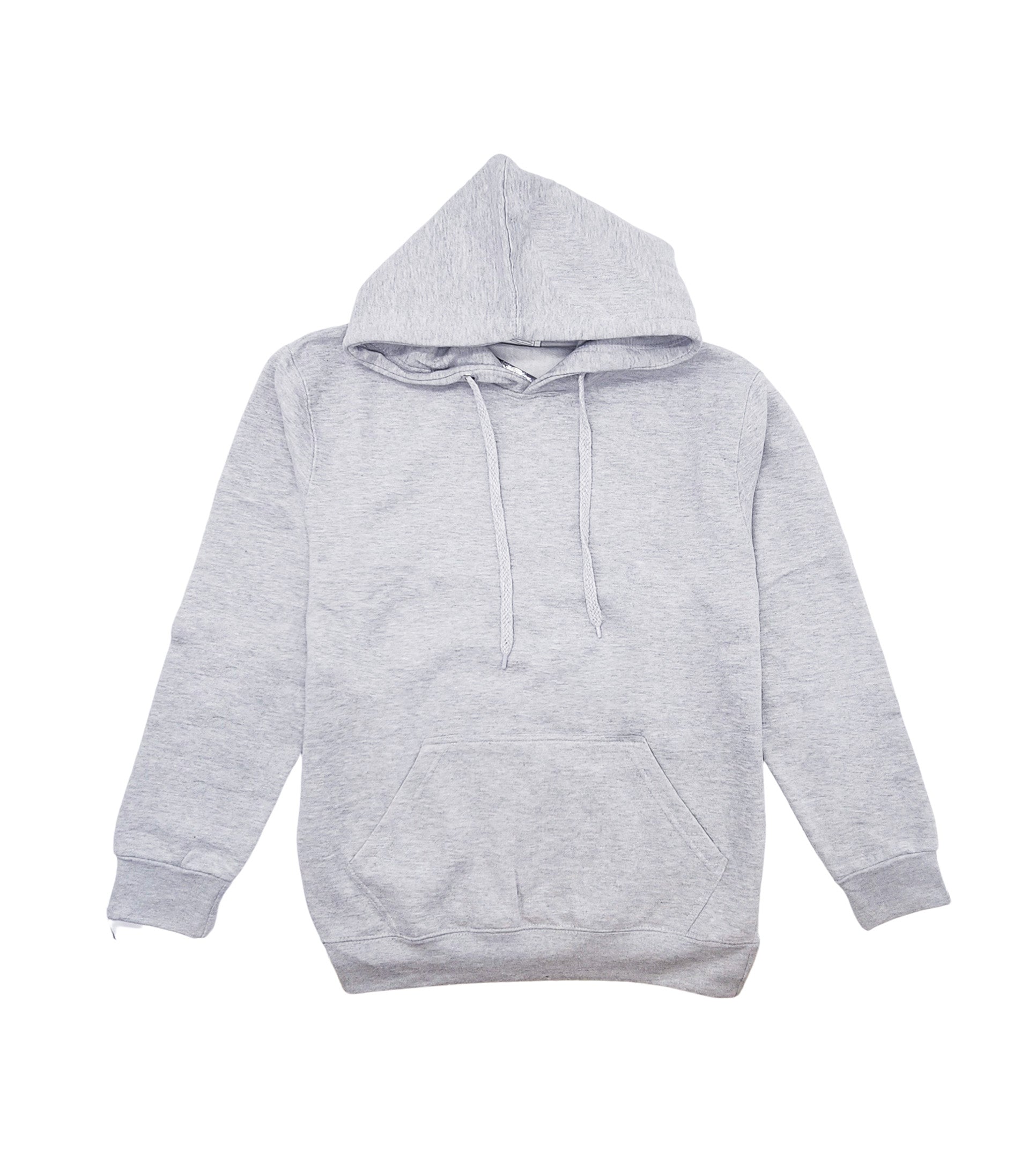 MEN'S FLEECE PULLOVER HOODIE (GREY)