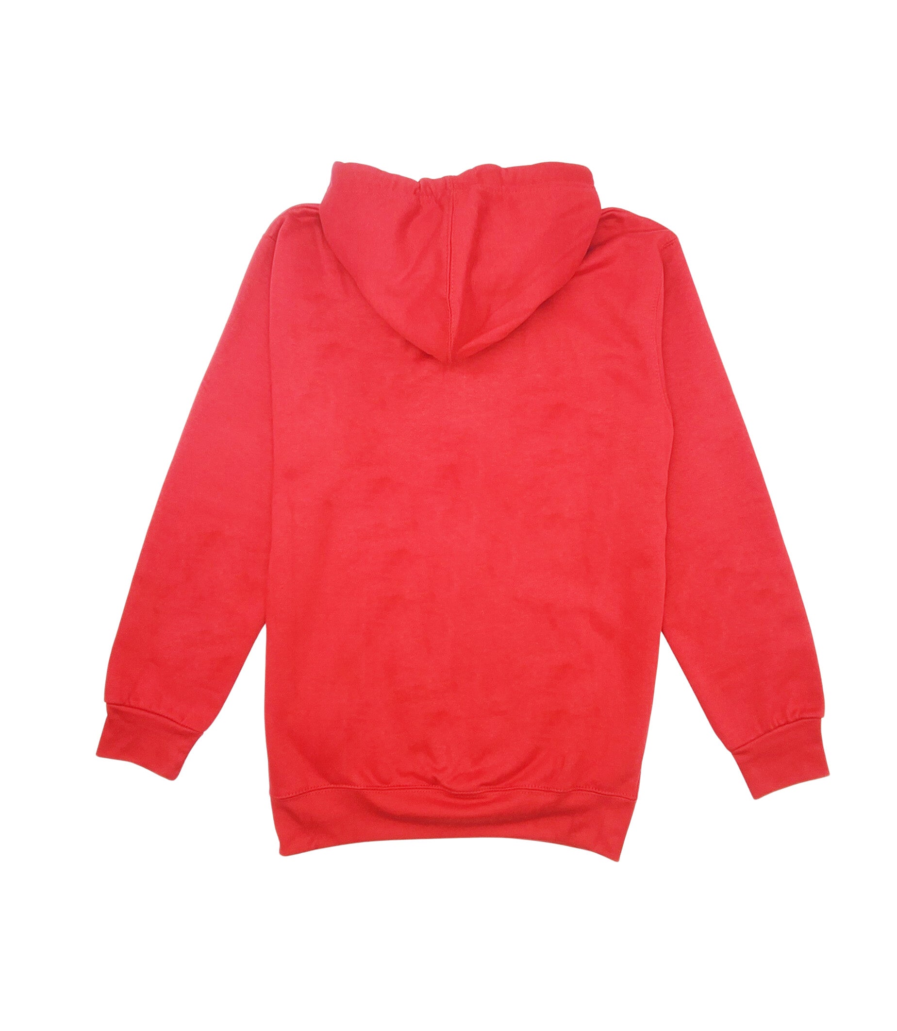 MEN'S FLEECE PULLOVER HOODIE (RED)