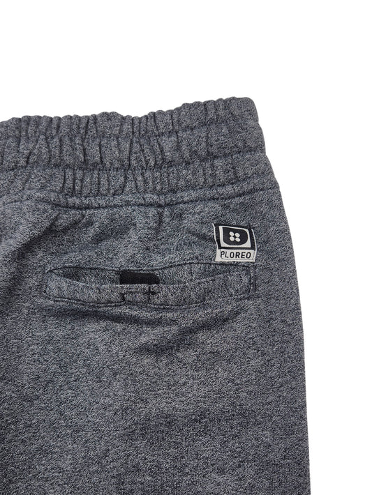 PLOREO MEN'S CARGO FLEECE JOGGERS (CHARCOAL)