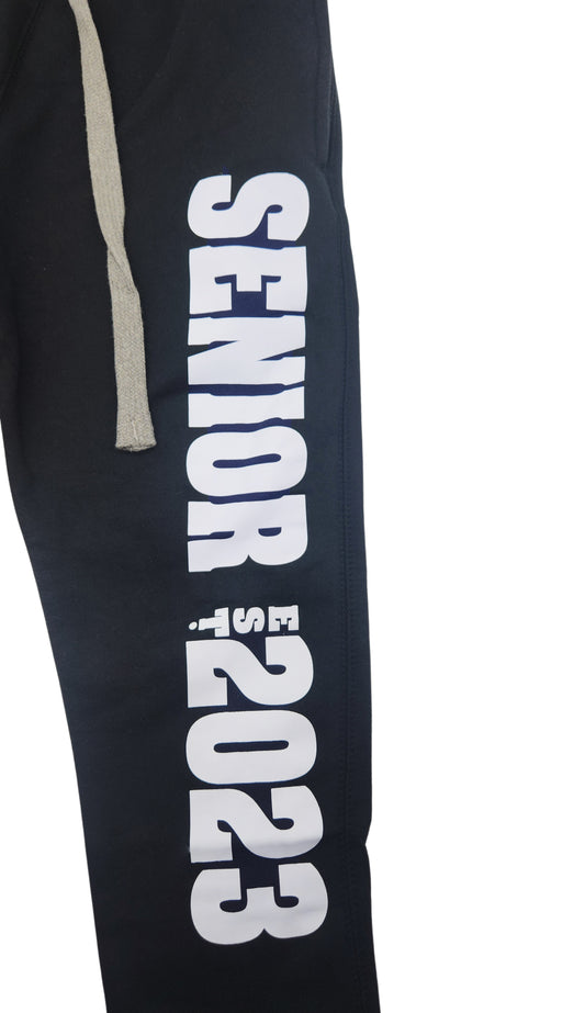 JOSTEN CLASS OF 2023 BLACK TAPERED PANTS