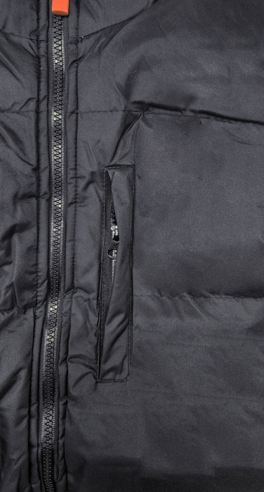 U.S. ICON MEN'S PUFFER VEST (BLACK)