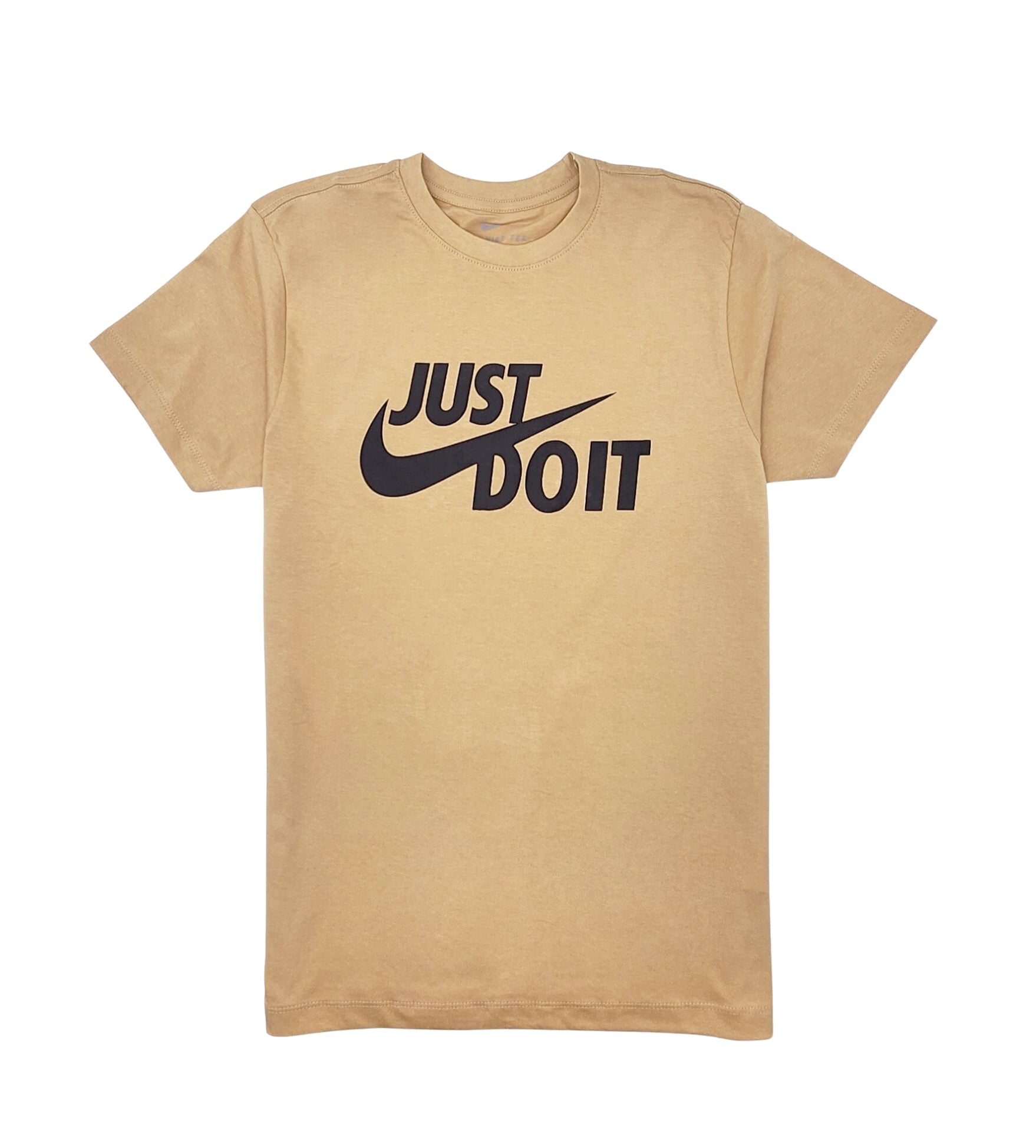 NIKE MEN'S JUST DO IT T-SHIRT (BEIGE)