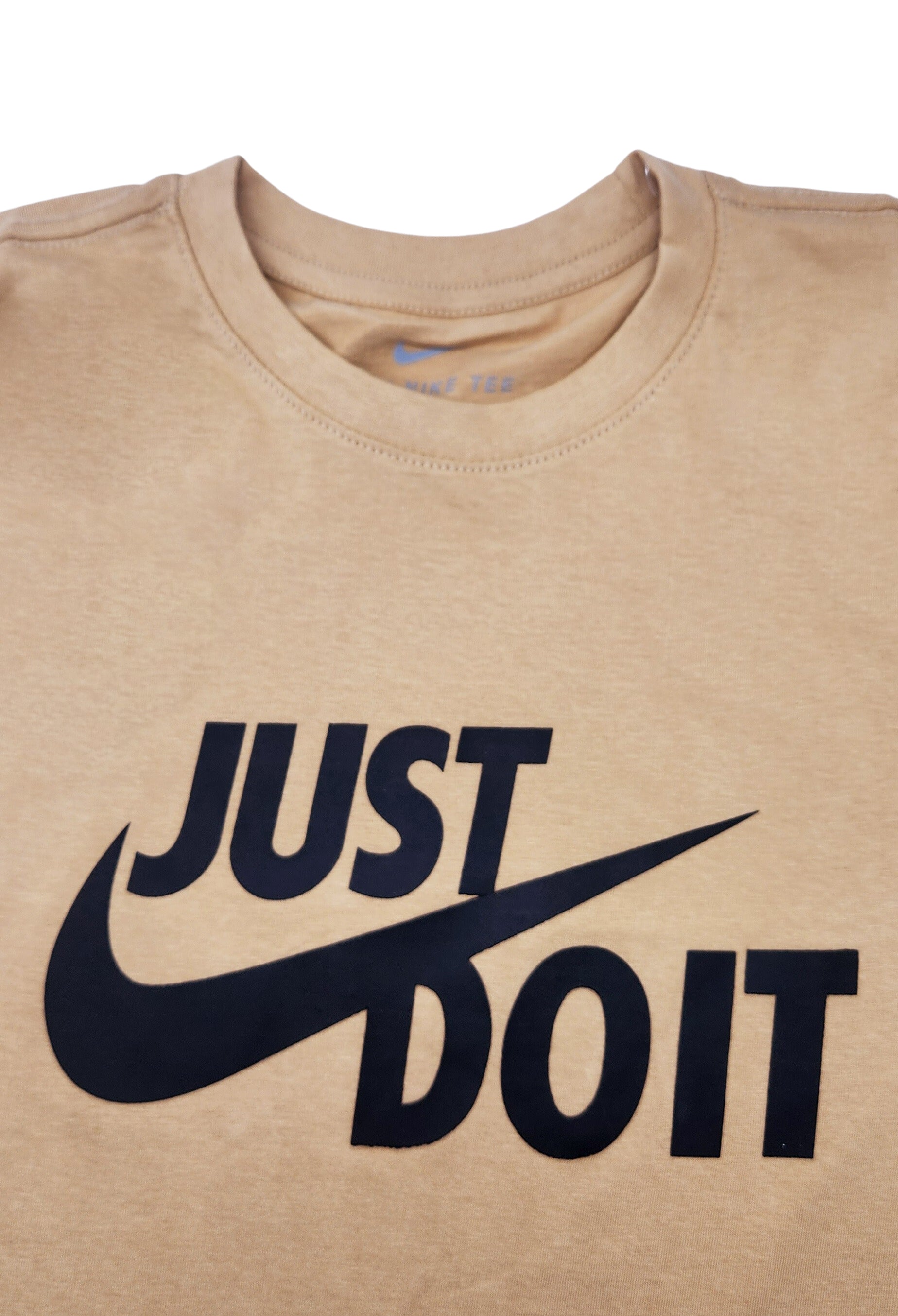 NIKE MEN'S JUST DO IT T-SHIRT (BEIGE)