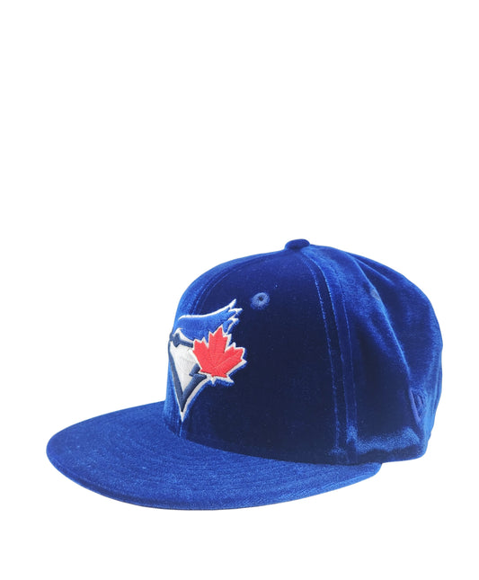 NEW ERA 59FIFTY TORONTO BLUE JAYS ROYAL BLUE VELVET FITTED HAT