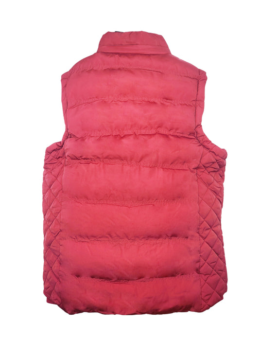 V.I.P. COLLECTION MEN'S FANCY VEST WITH DETACHABLE HOOD (RED)