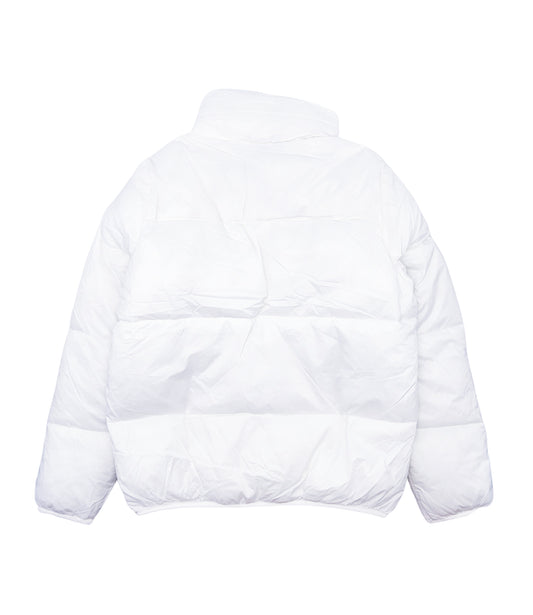 SWITCH REMARKABLE MEN'S PADDED BOMBER JACKET (WHITE)