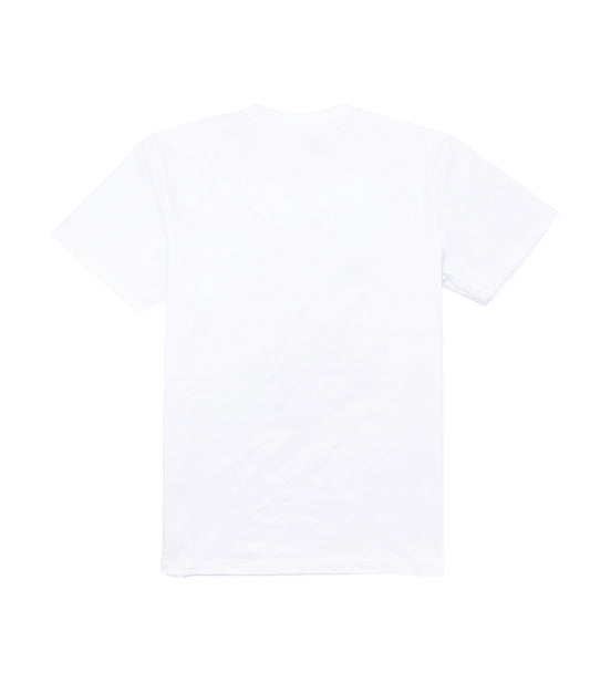 BLEECKER & MERCER BEAR GOOD VIBES GRAPHIC T-SHIRT (WHITE)