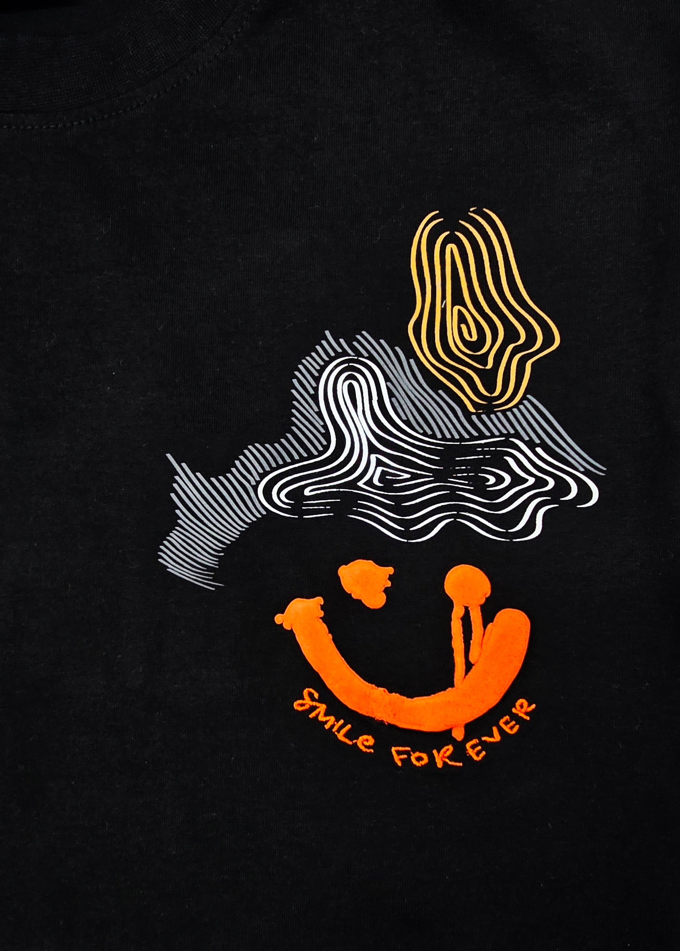 MEN'S SWITCH SMILE FOREVER GRAPHIC T-SHIRT (BLACK)