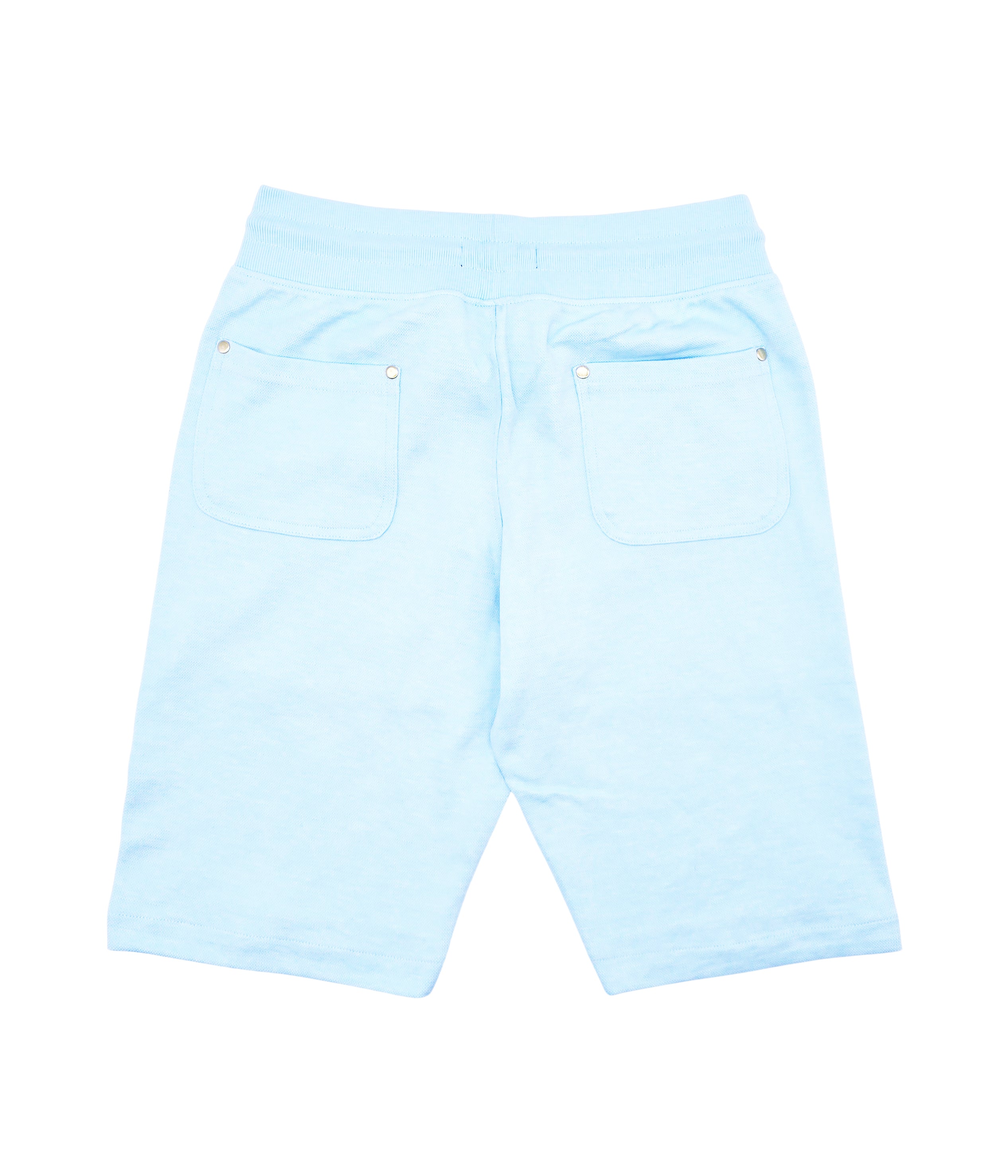 SWITCH REMARKABLE MENS OVERSIZED BASIC T-SHIRT/SHORTS SET (LIGHT BLUE)