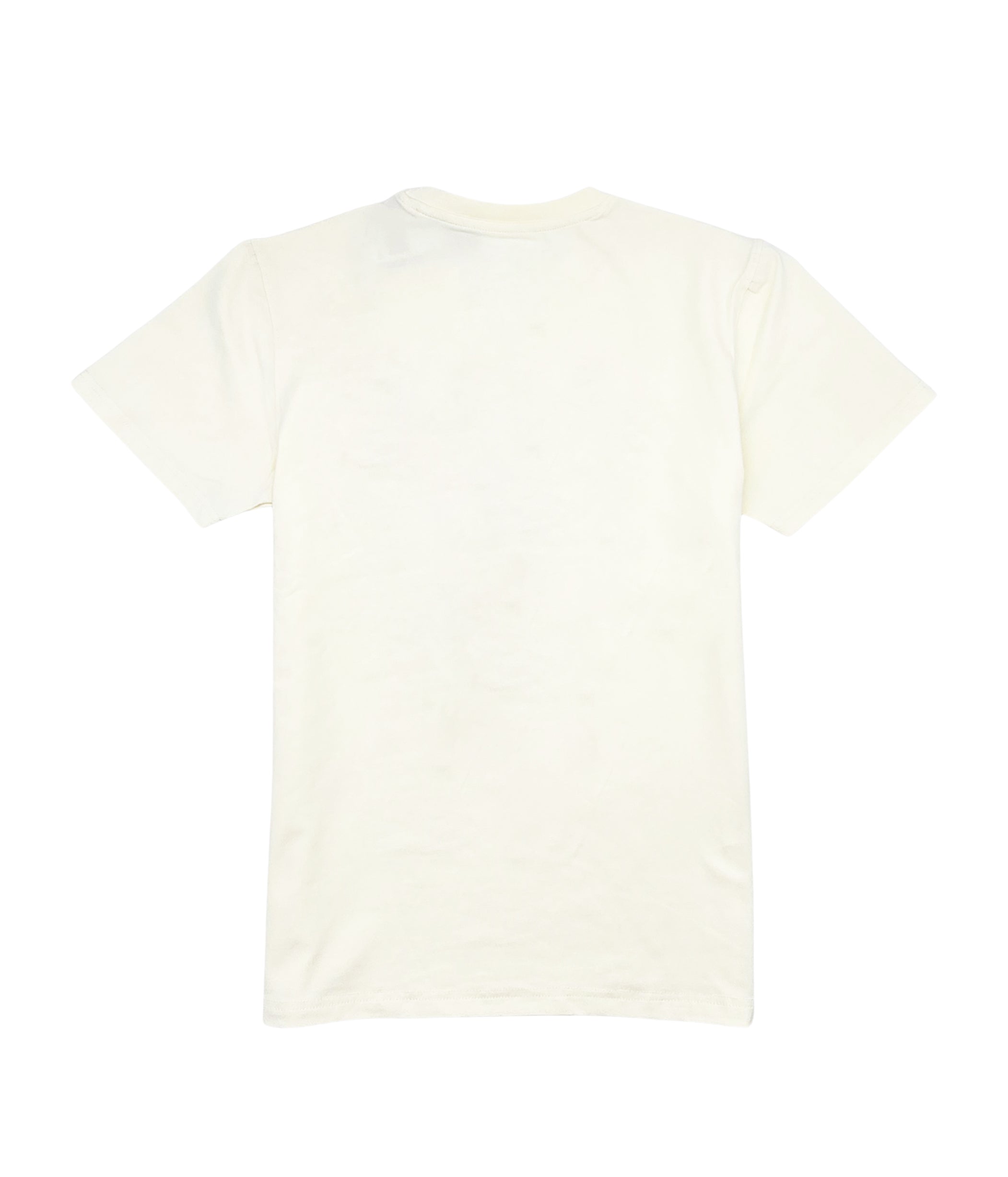 FLY HIGH SKY'S THE LIMIT CHENILLE & APPLIQUE GRAPHIC T-SHIRT (OFF-WHITE)