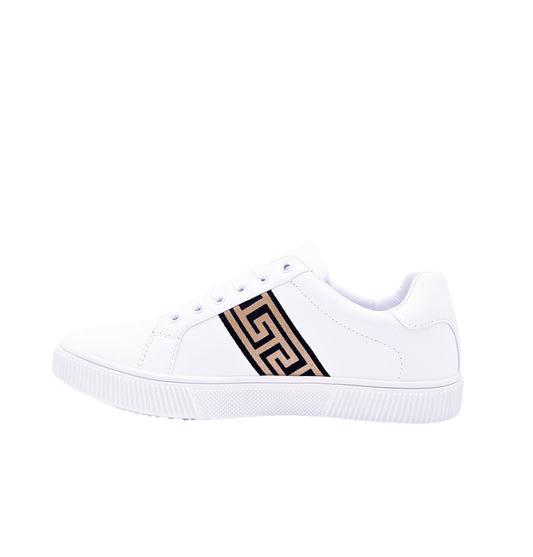 MODERNO MEN'S FANCY SHOES (WHITE)