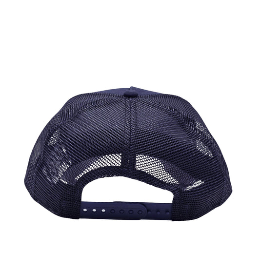 NEW ERA 9FORTY NEW YORK YANKEES NAVY TRUCKER ADJUSTABLE CAP