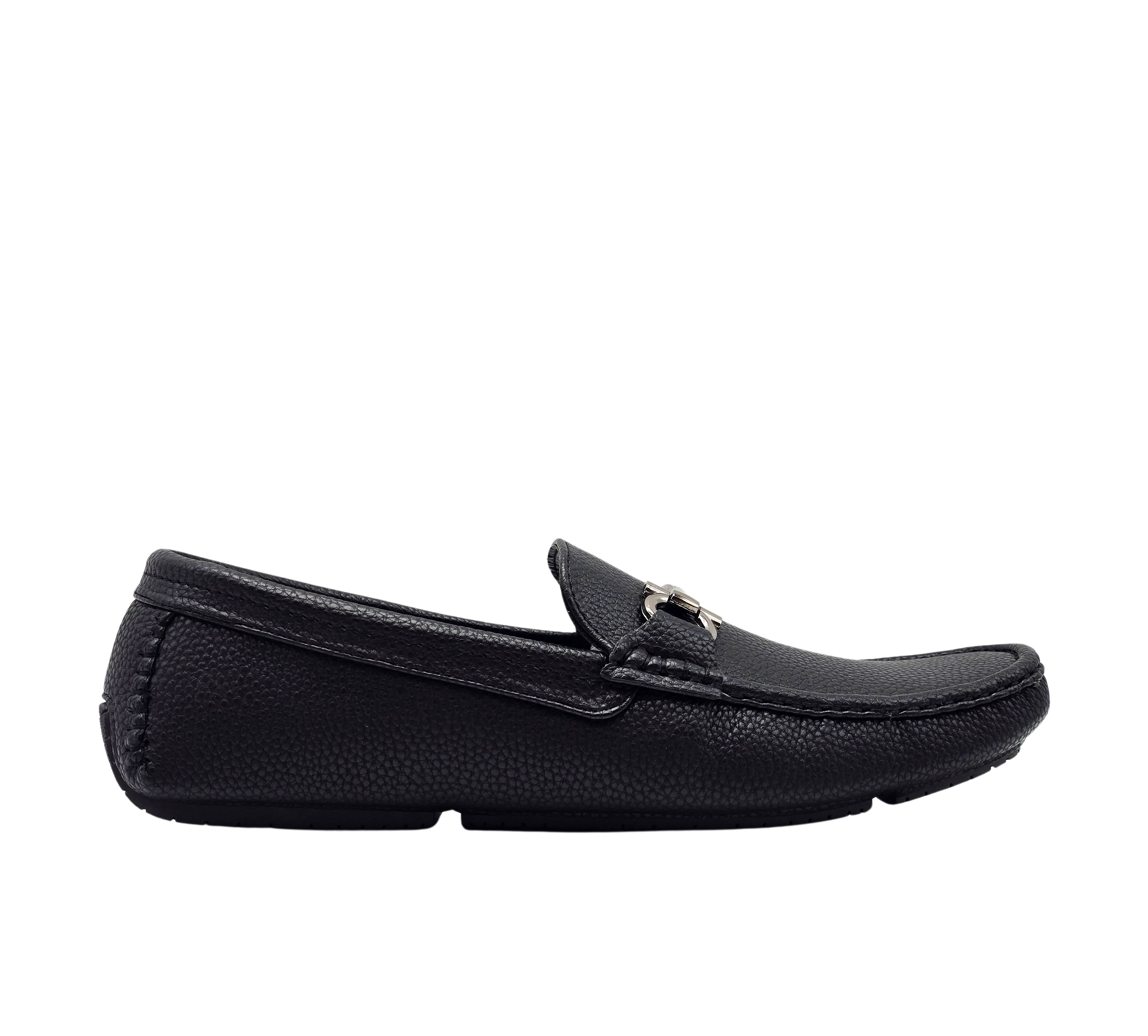 SEDAGATTI MEN'S FANCY LOAFERS (BLACK)