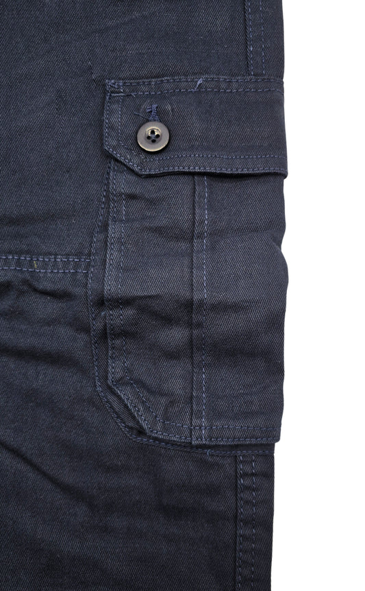 AGILE MEN'S CARGO PANTS (DARK NAVY)