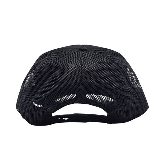 NBA CHICAGO BULLS ADJUSTABLE BLACK/RED TRUCKER CAP