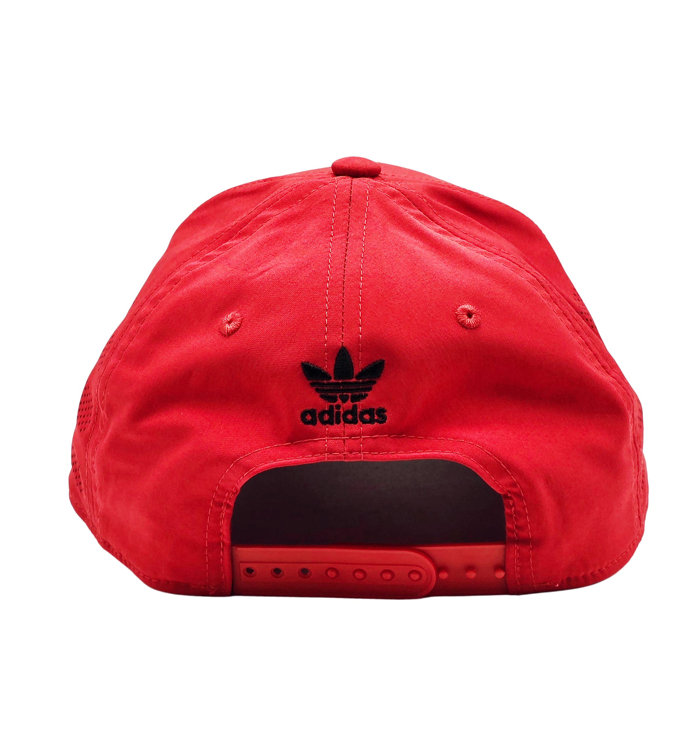 ADIDAS DRI-FIT RED/BLACK SNAPBACK TRAINING CAP