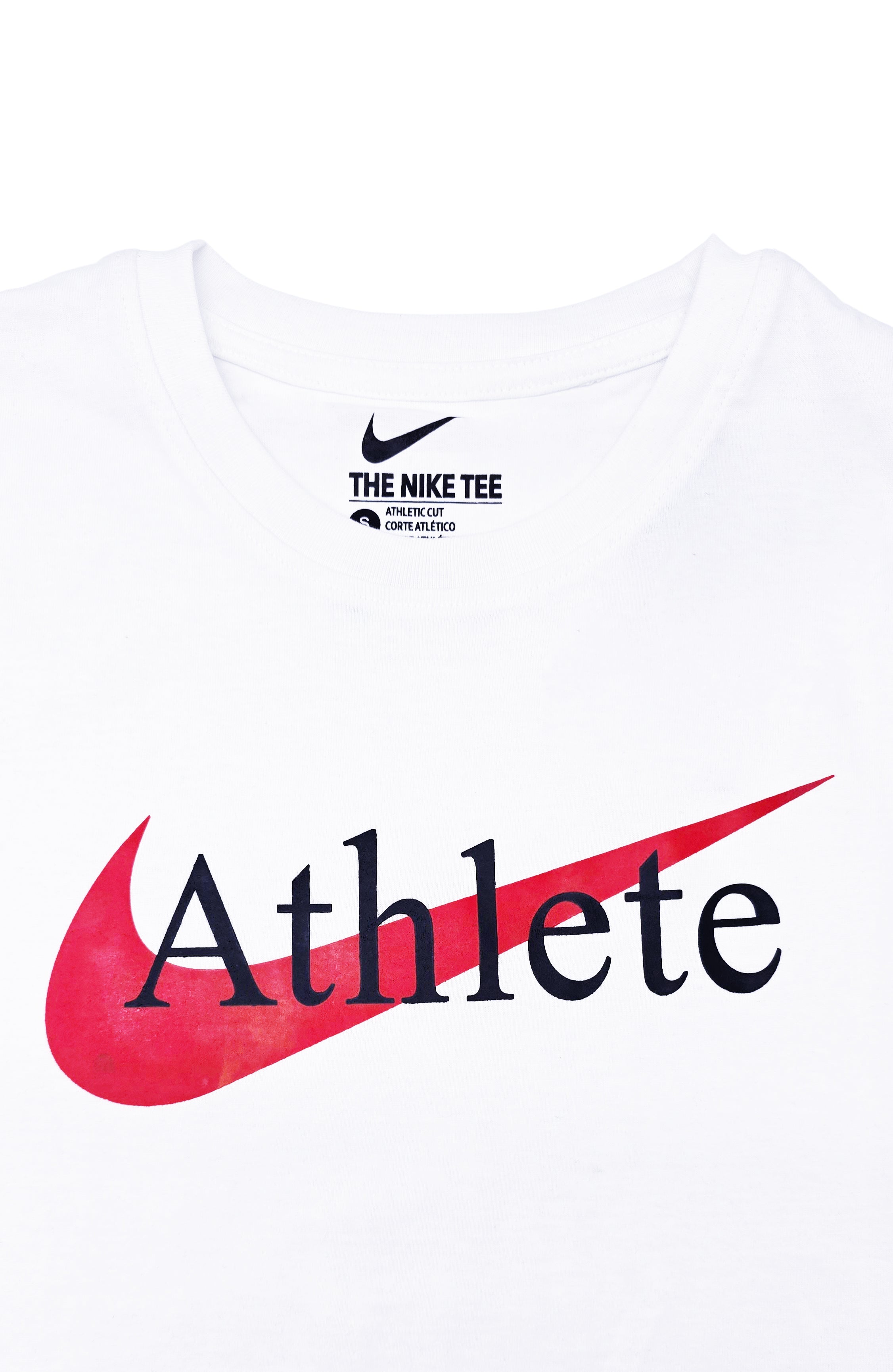 NIKE ATHLETE SPORTSWEAR MEN'S T-SHIRT (WHITE)