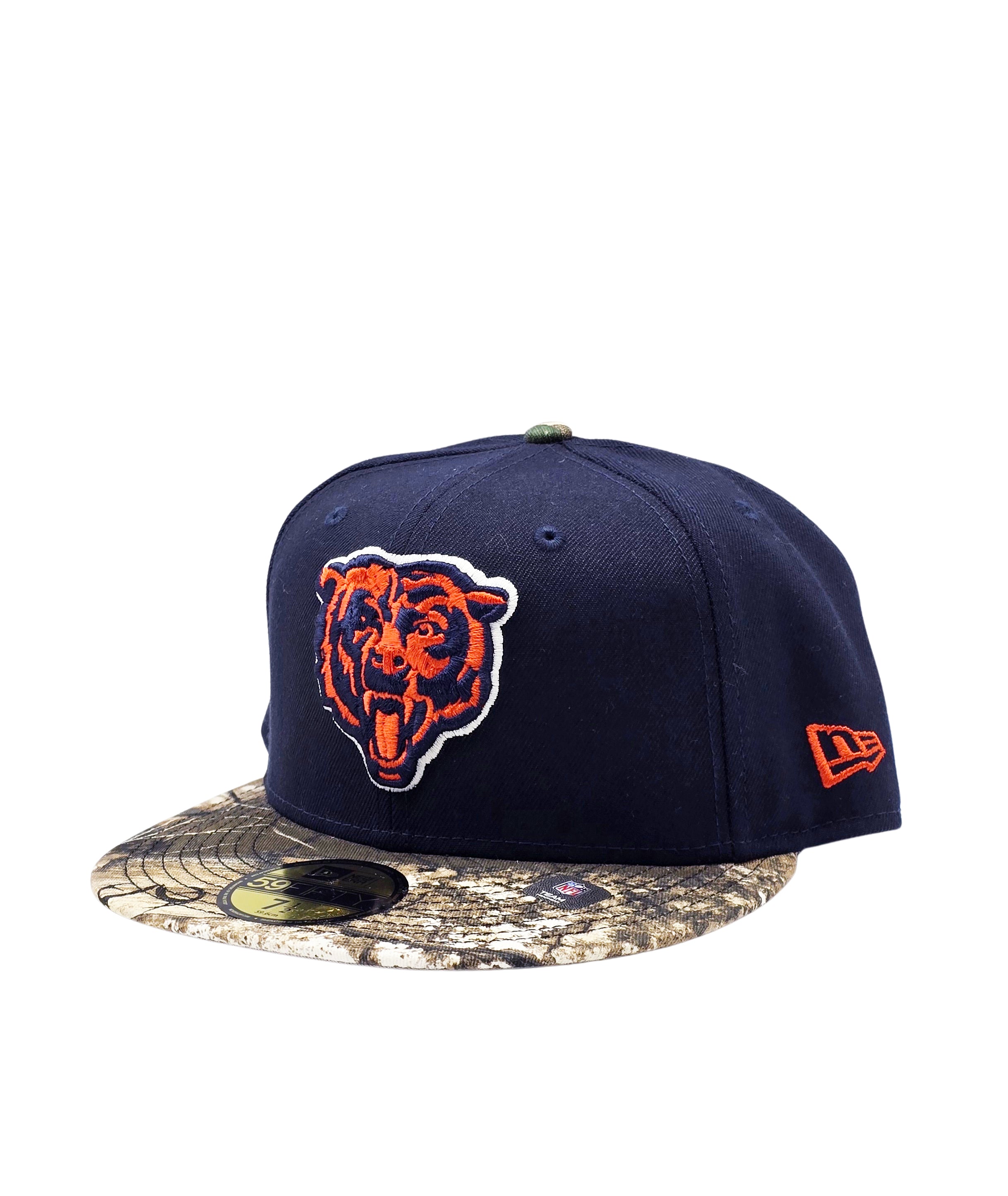 NEW ERA 59FIFTY MEN'S CHICAGO BEARS NAVY/CAMO FITTED HAT