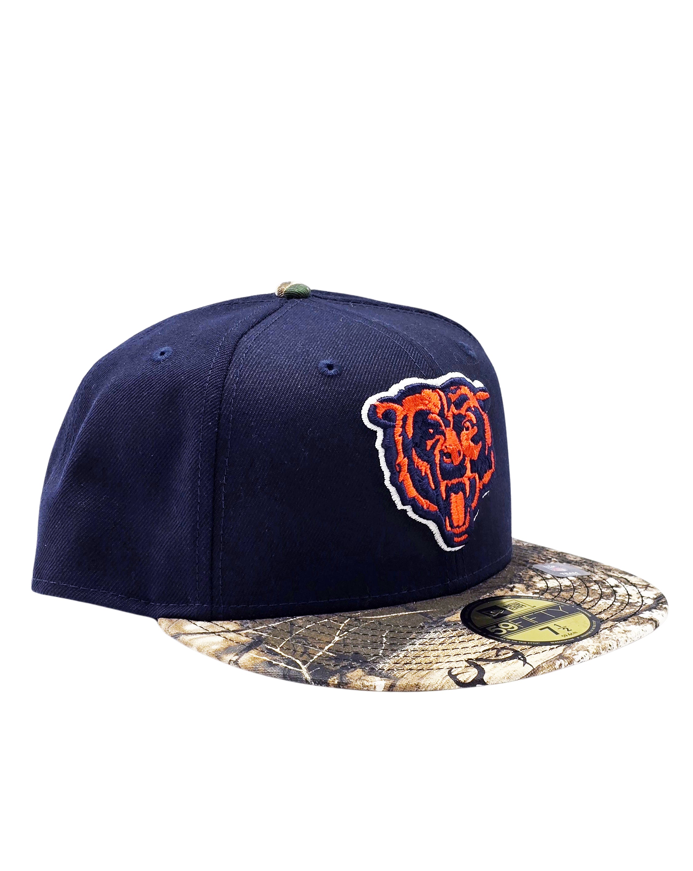 NEW ERA 59FIFTY MEN'S CHICAGO BEARS NAVY/CAMO FITTED HAT