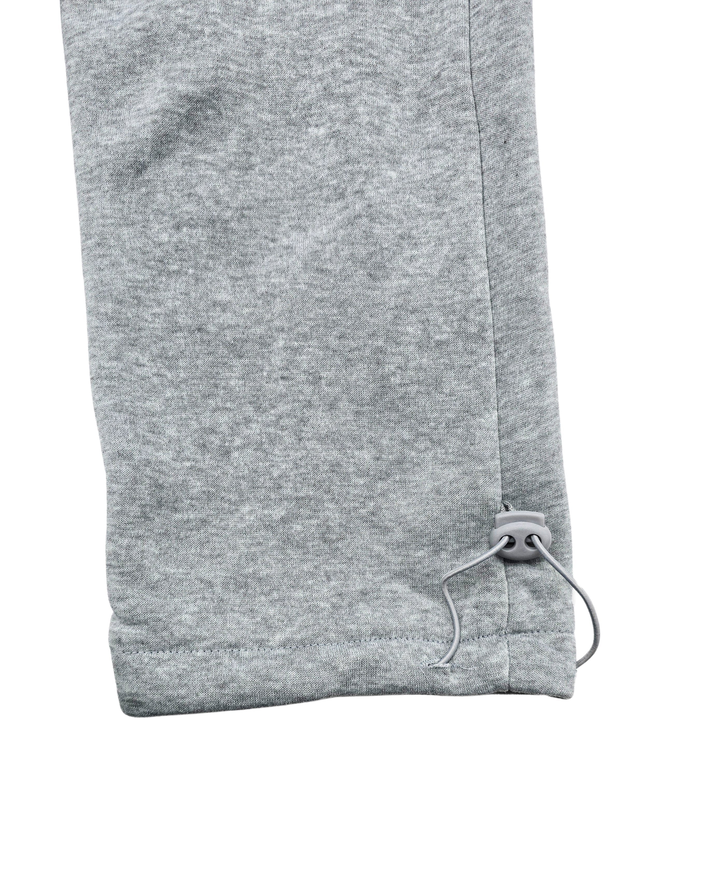 US ICON MEN'S FLEECE STRAIGHT FIT CARGO JOGGER (GREY)