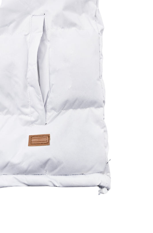 U.S. ICON MEN'S PUFFER VEST (WHITE)