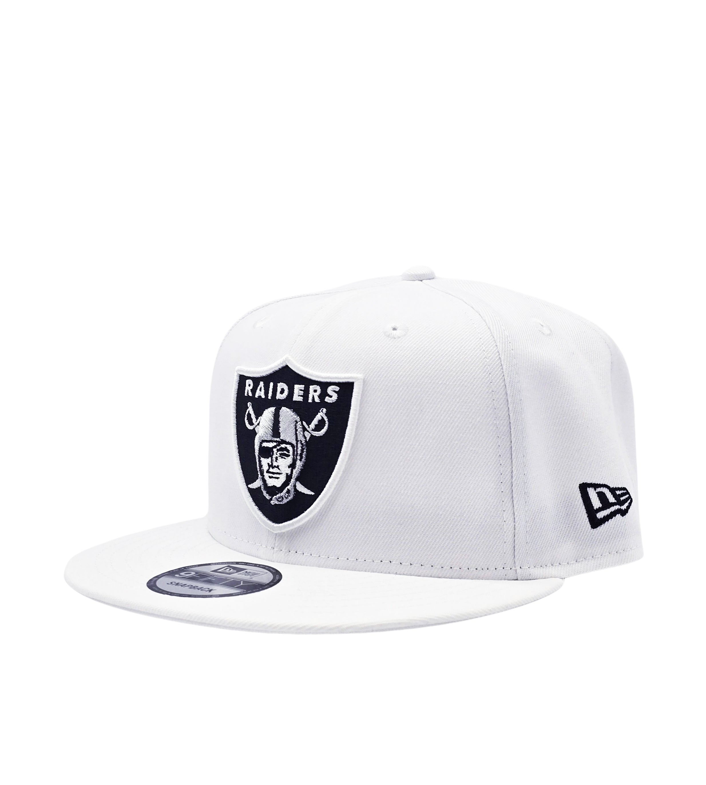 NEW ERA MEN'S 9FIFTY AMERICAN FOOTBALL LEAGUE 60TH ANNIVERSARY LAS VEGAS RAIDERS WHITE SNAPBACK HAT