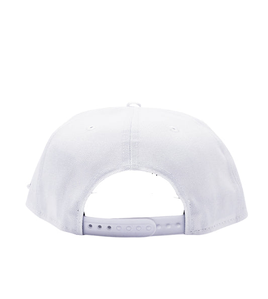 NEW ERA MEN'S 9FIFTY AMERICAN FOOTBALL LEAGUE 60TH ANNIVERSARY LAS VEGAS RAIDERS WHITE SNAPBACK HAT