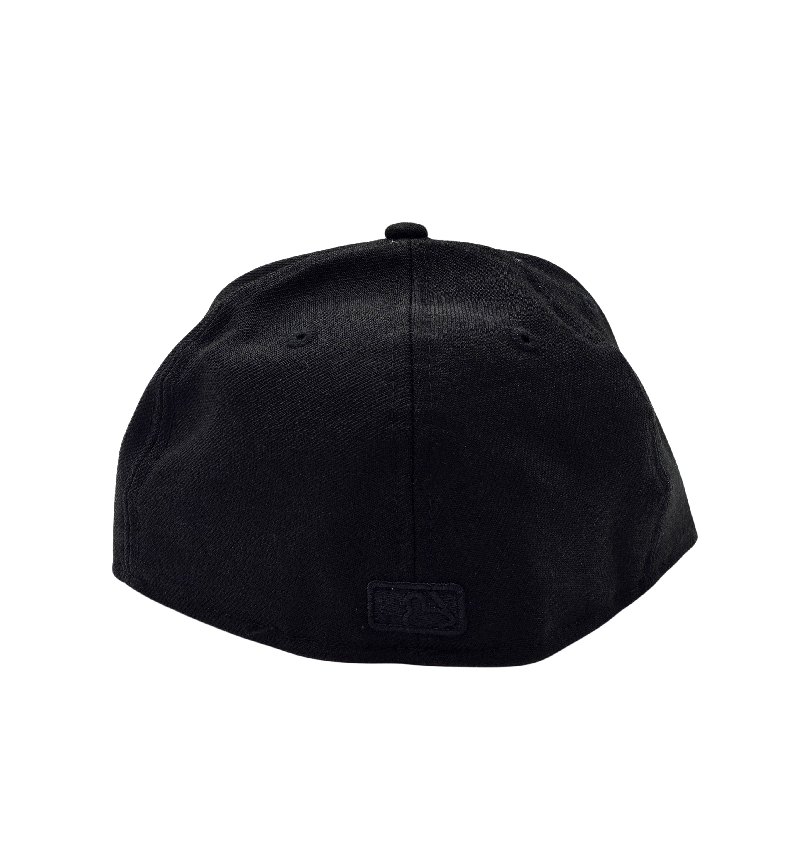 59FIFTY MEN'S MLB TORONTO BLUE JAYS BLACK W/ RED LEAF FITTED HAT