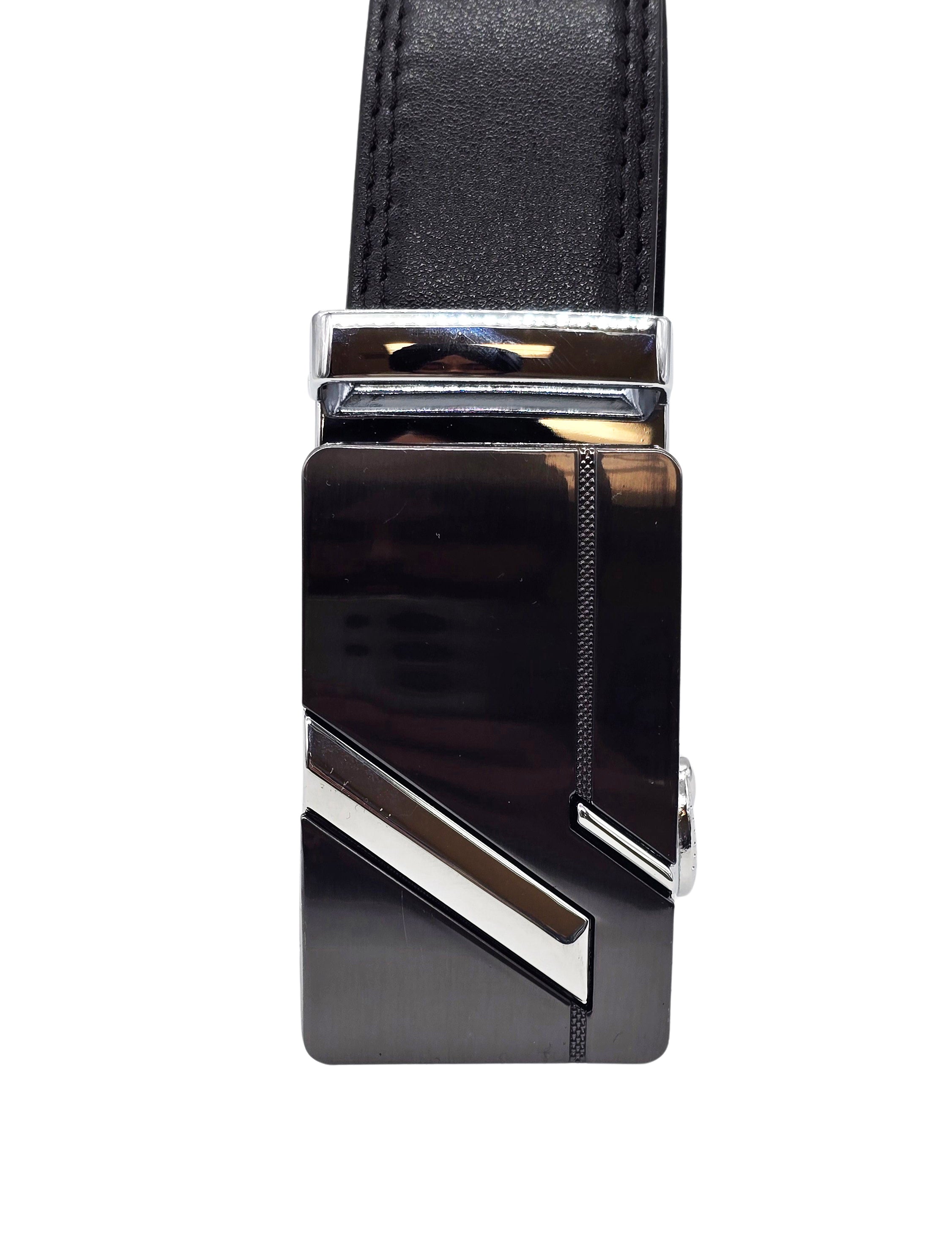 MEN'S ADJUSTABLE DESIGNER BELT (BLACK M-64)