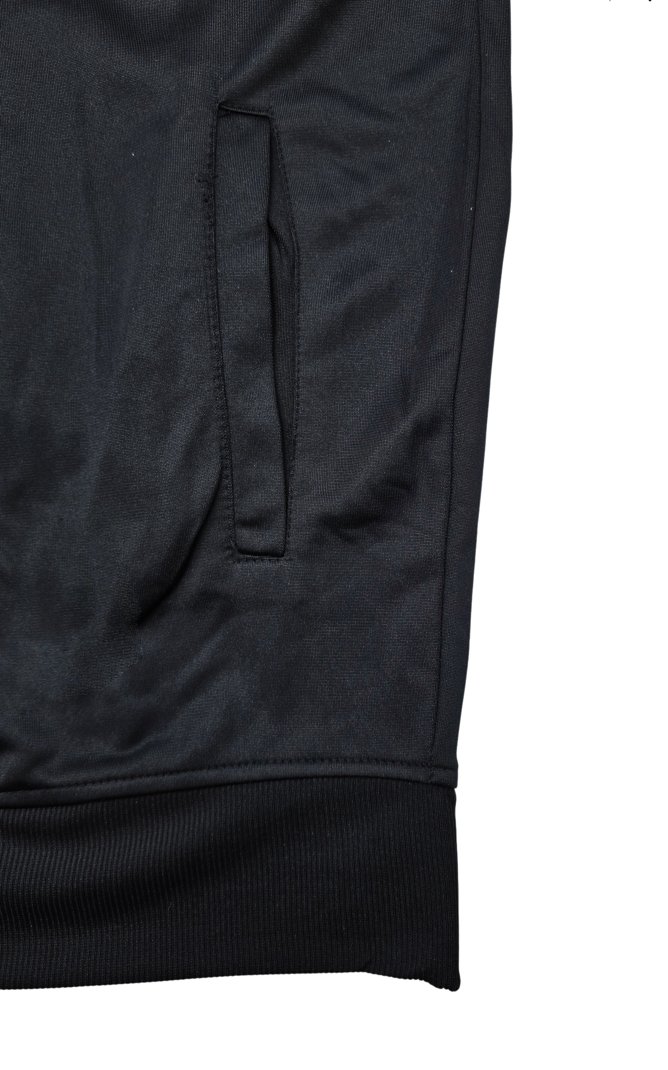 SWITCH MEN'S BASIC SIDE-STRIPES 2-PIECE TRACK SET (BLACK)