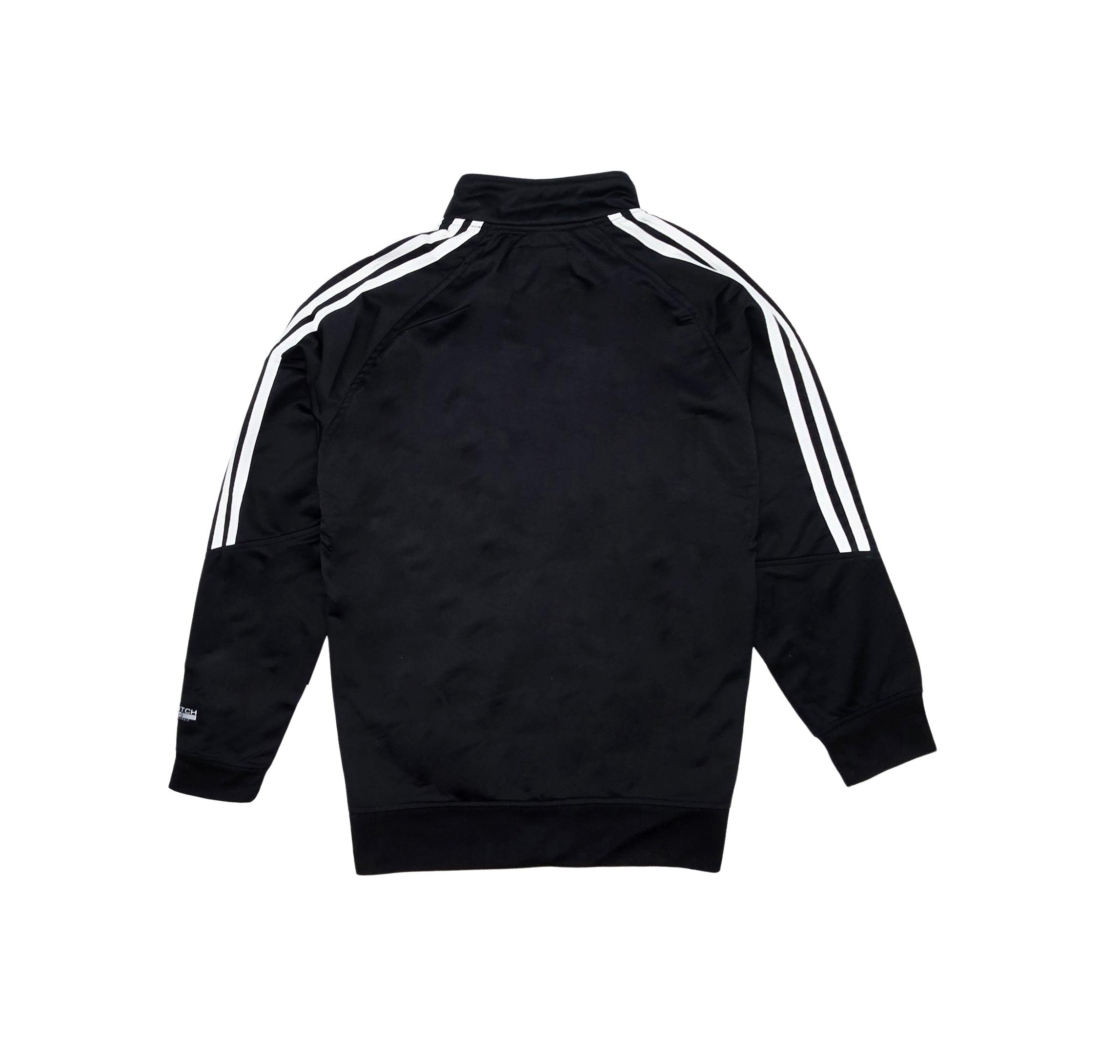 SWITCH MEN'S BASIC SIDE-STRIPES 2-PIECE TRACK SET (BLACK/WHITE)