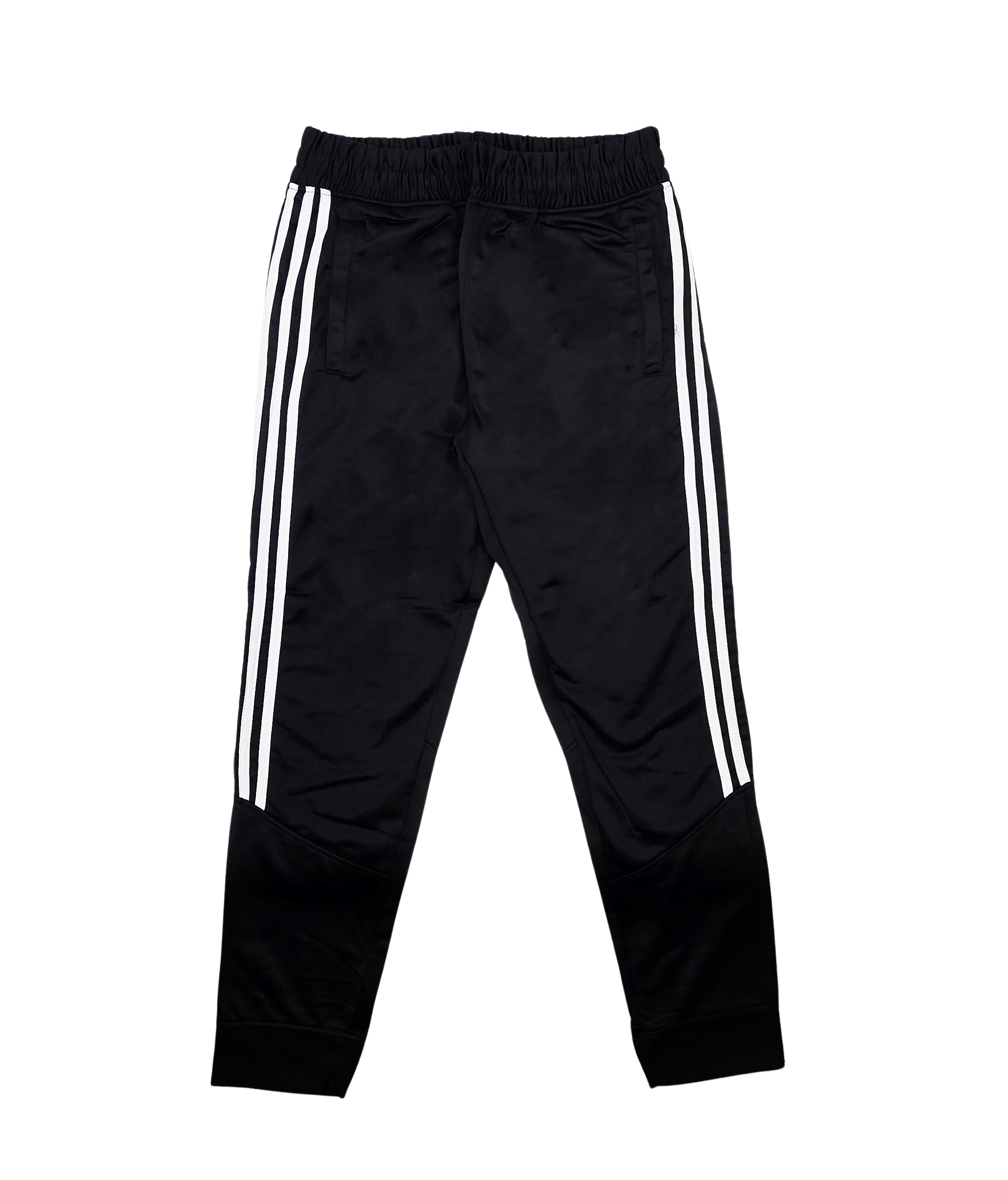 SWITCH MEN'S BASIC SIDE-STRIPES 2-PIECE TRACK SET (BLACK/WHITE)
