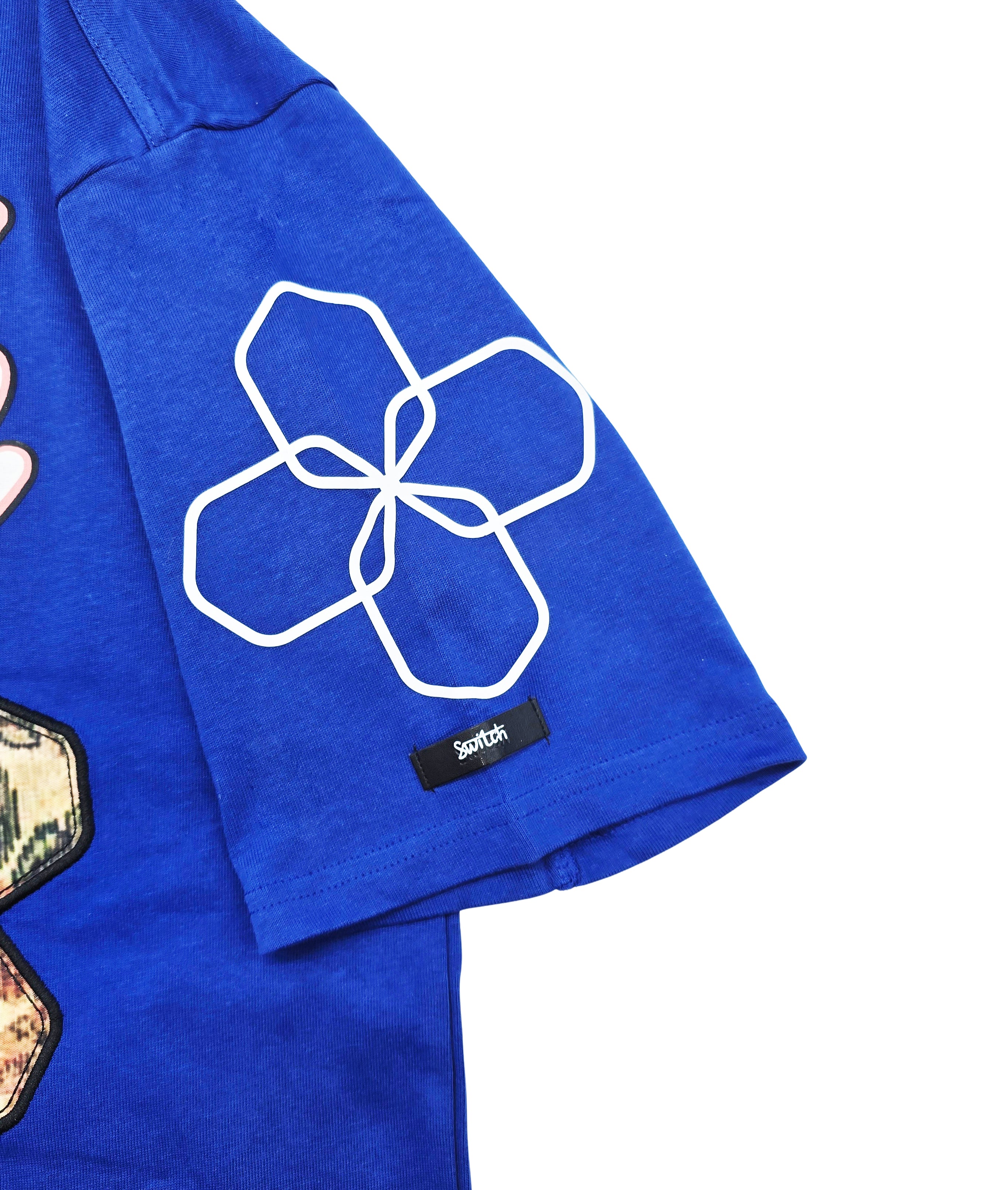 SWITCH MEN'S FAITH DROP SHOULDER GRAPHIC T-SHIRT (ROYAL BLUE)