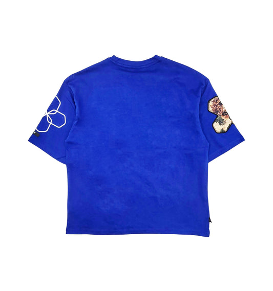 SWITCH MEN'S FAITH DROP SHOULDER GRAPHIC T-SHIRT (ROYAL BLUE)