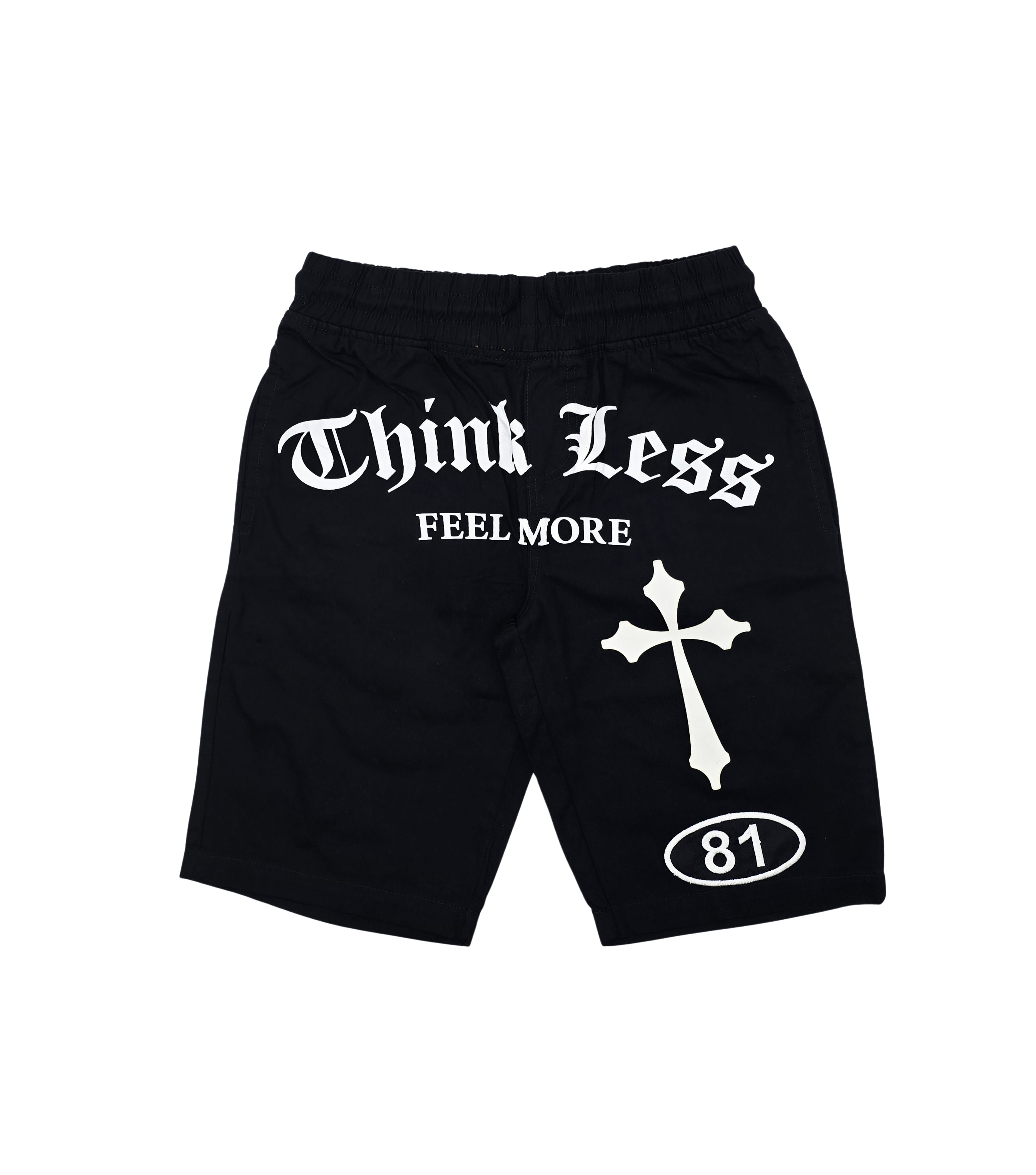 SWITCH MEN'S TURBO WOVEN THINK LESS FEEL MORE SHORTS (BLACK)