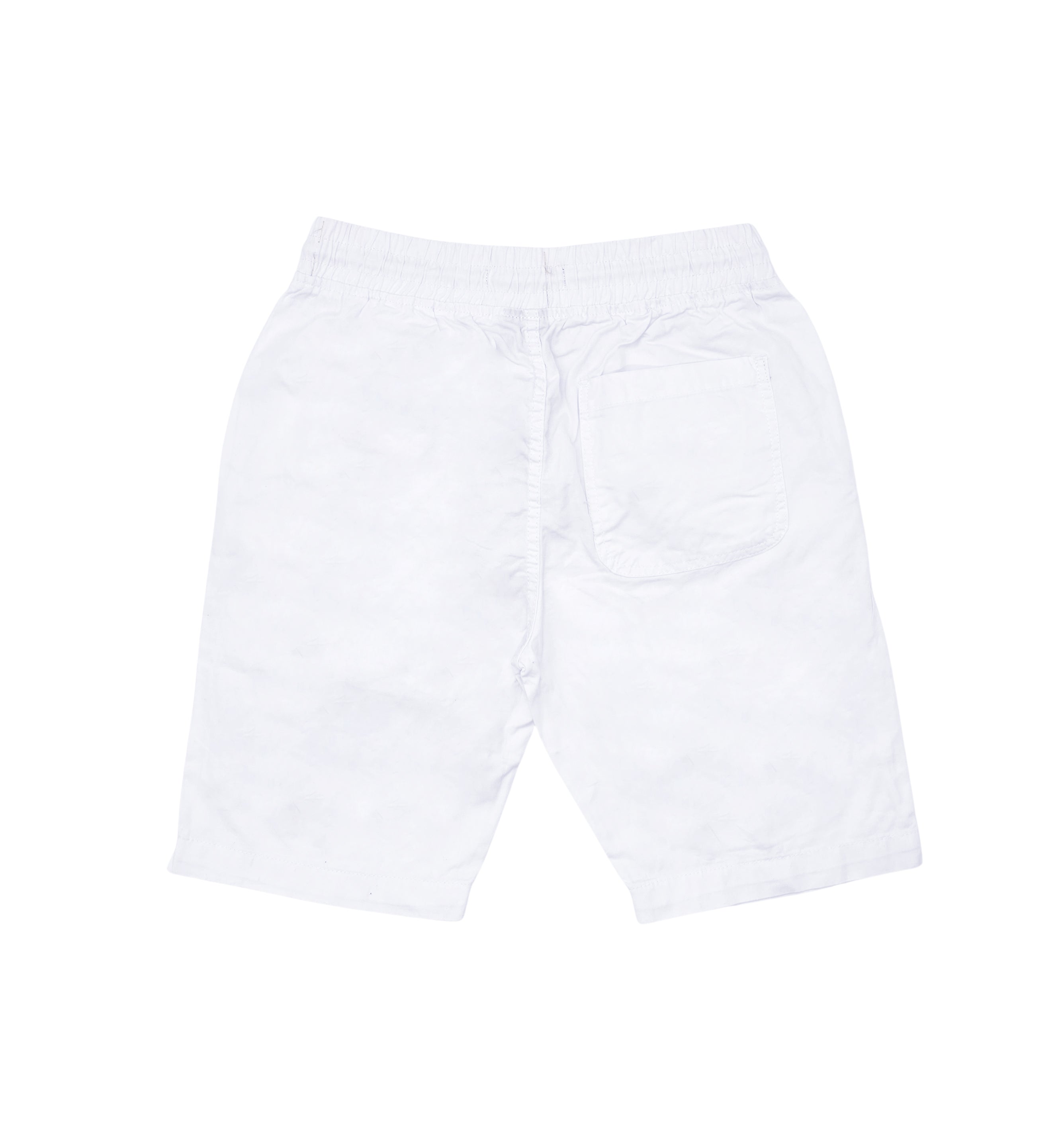 SWITCH MENS WOVEN LIVE IN THE MOMENT SHORT SLEEVE SHIRT/SHORTS SET (WHITE)