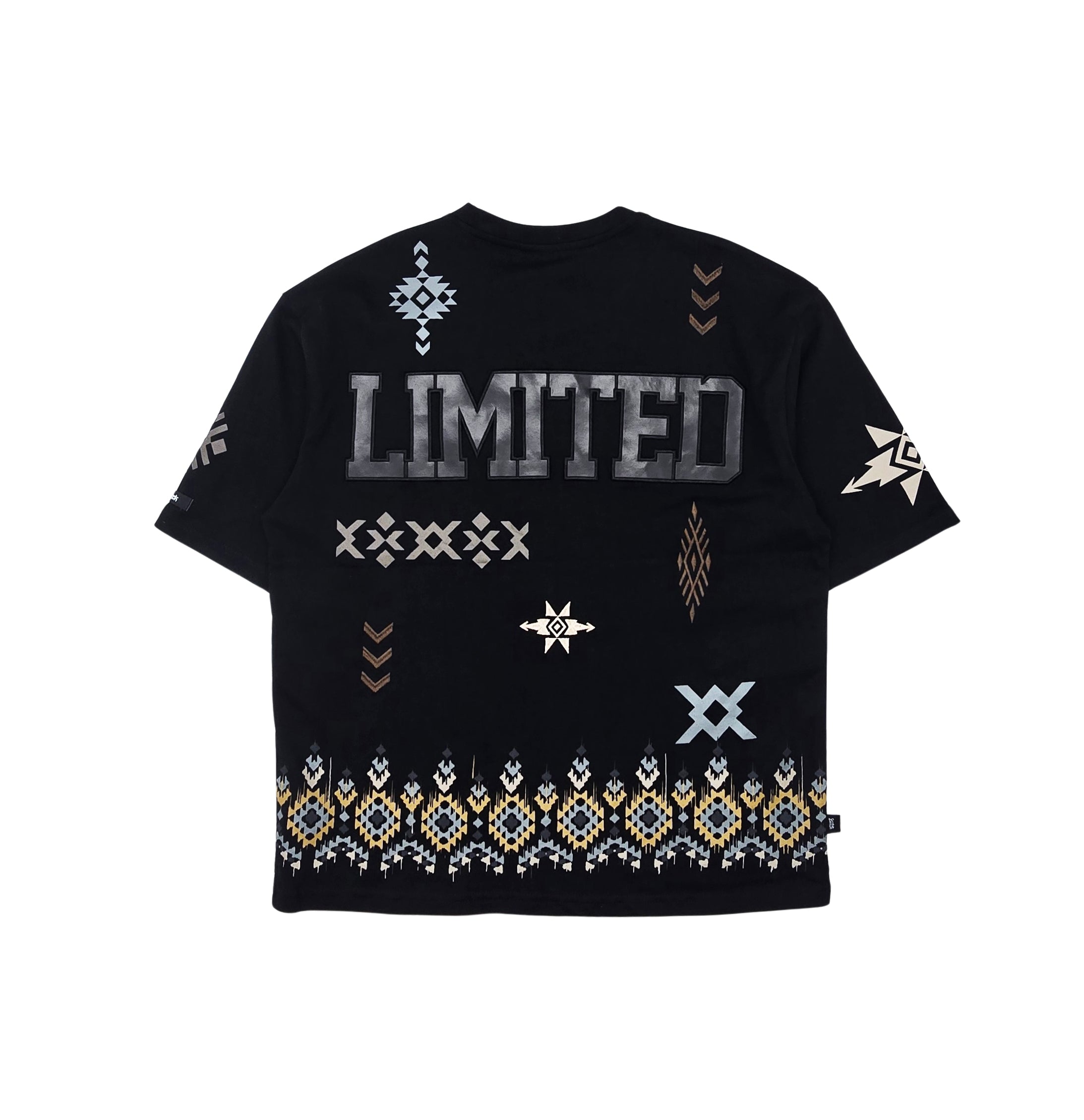 SWITCH MEN'S LIMITED GRAPHIC T-SHIRT & CARGO SHORTS SET (BLACK)