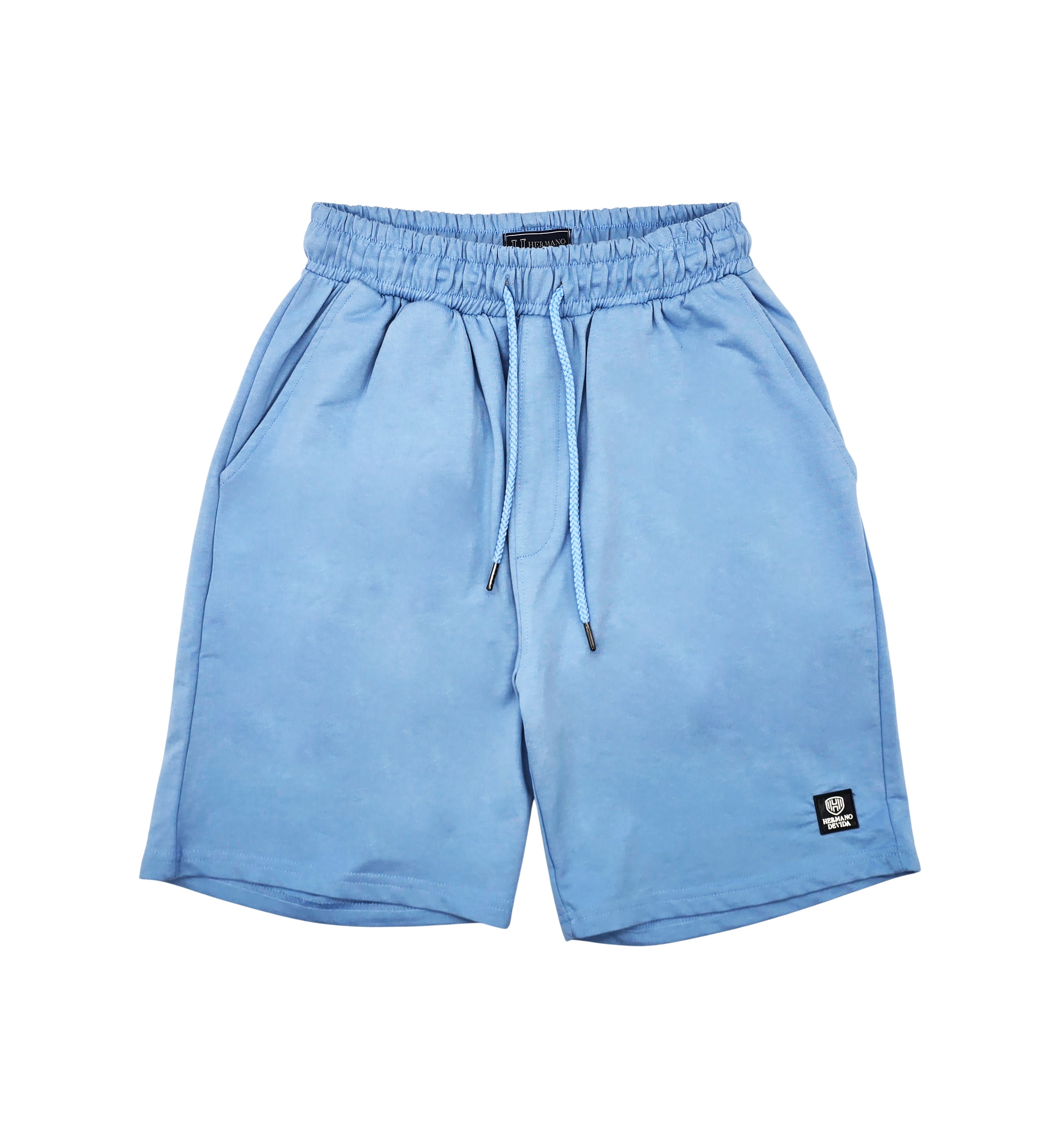 MEN'S SPORTS KNIT FRENCH TERRY SHORTS (SKY BLUE)