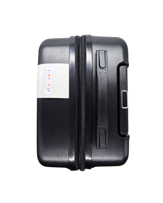 UNITED GLOBAL HARD COVER LIGHT WEIGHT LUGGAGES (BLACK)
