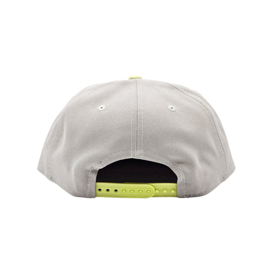 NEW ERA 9FIFTY MLB BALTIMORE ORIOLES GREY/GREEN SNAPBACK HAT