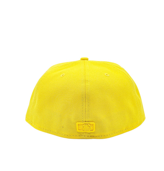 NEW ERA 59FIFTY MLB LOS ANGELES DODGERS YELLOW FITTED HAT