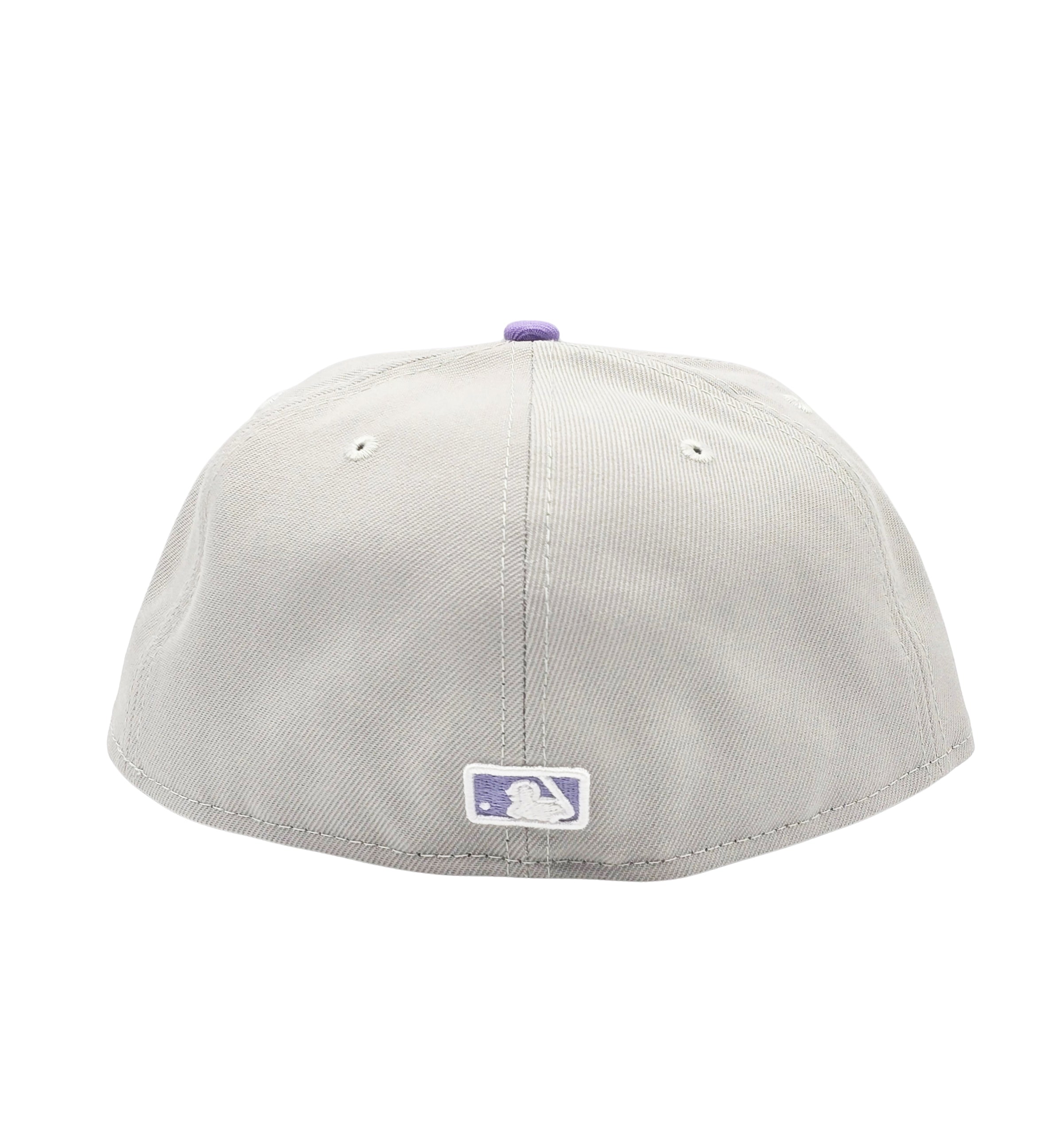 NEW ERA 59FIFTY MLB BALTIMORE ORIOLES GREY/PURPLE FITTED HAT