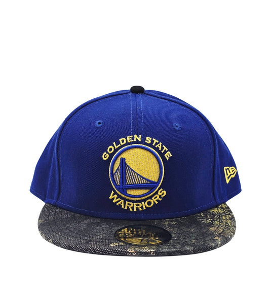 NEW ERA 59FIFTY NBA GOLDEN STATE WARRIORS ROYAL BLUE/CAMO FITTED HAT