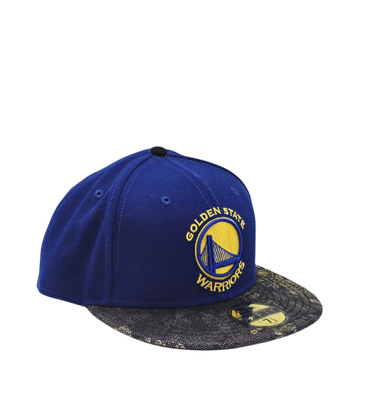 NEW ERA 59FIFTY NBA GOLDEN STATE WARRIORS ROYAL BLUE/CAMO FITTED HAT
