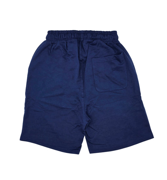 MEN'S SPORTS KNIT FRENCH TERRY SHORTS (NAVY BLUE)