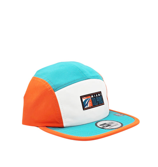 NEW ERA NFL MIAMI DOLPHINS TEAL/ORANGE VELCRO HAT