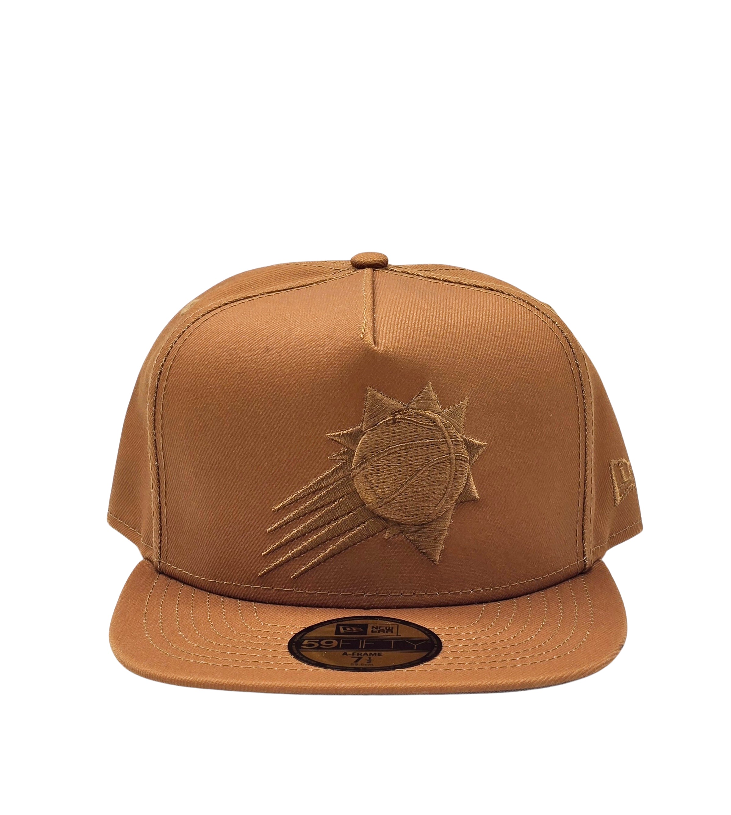 NEW ERA 59FIFTY A-FRAME NBA PHOENIX SUNS BROWN FITTED HAT