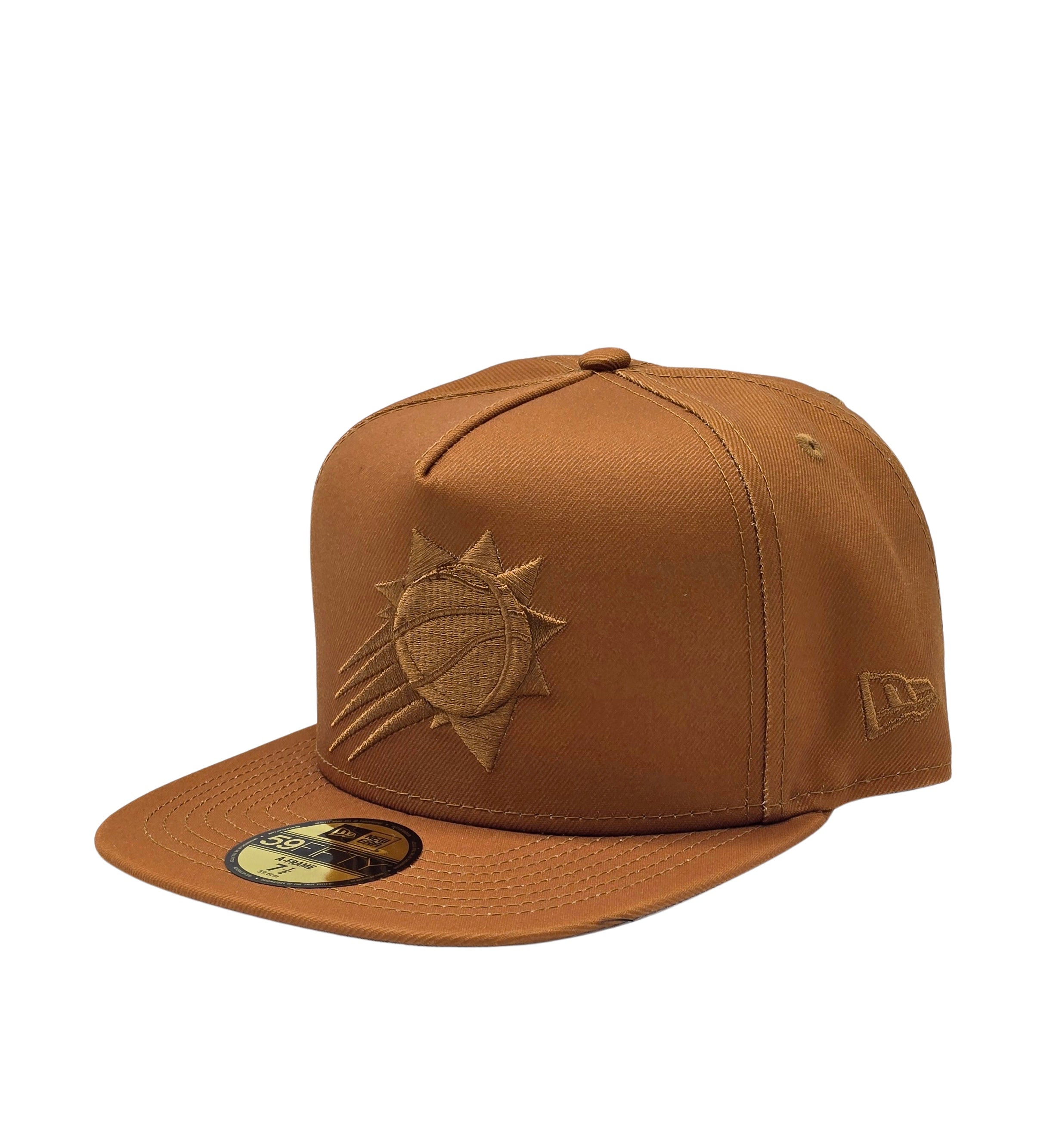 NEW ERA 59FIFTY A-FRAME NBA PHOENIX SUNS BROWN FITTED HAT